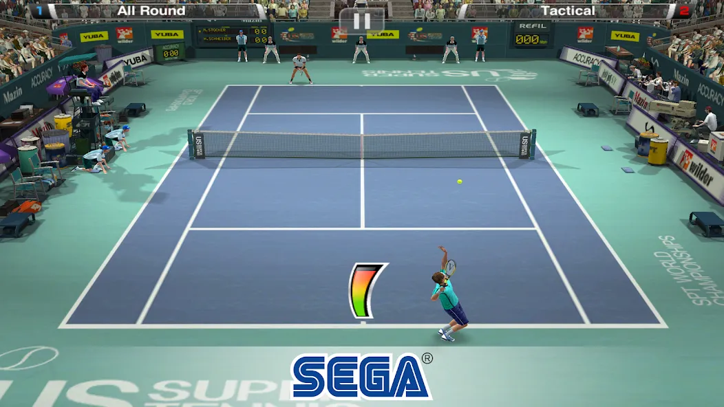 Virtua Tennis Challenge (Виртуа Теннис Челлендж)  [МОД Бесконечные монеты] Screenshot 2