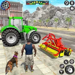 Взломанная Indian Tractor Driving Game 3D (Фарминг Геймс)  [МОД Бесконечные монеты] - стабильная версия apk на Андроид