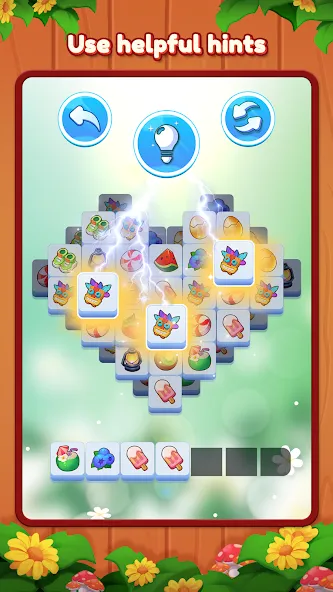 Triple Connect: Match Tile (Трипл Коннект)  [МОД Бесконечные деньги] Screenshot 4