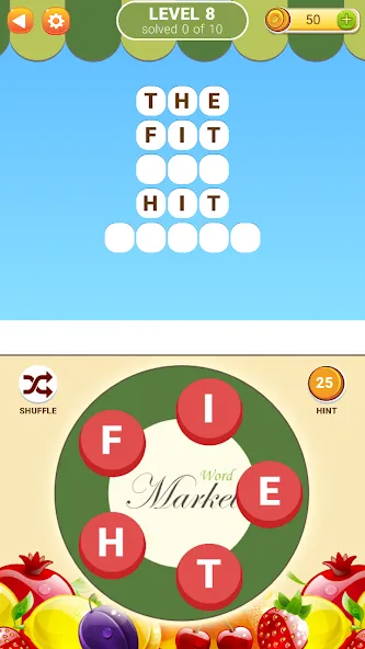 Word Market 2  [МОД Все открыто] Screenshot 2