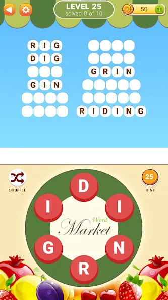 Word Market 2  [МОД Все открыто] Screenshot 3