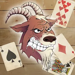 Скачать взлом Card Game Goat  [МОД Бесконечные монеты] - полная версия apk на Андроид