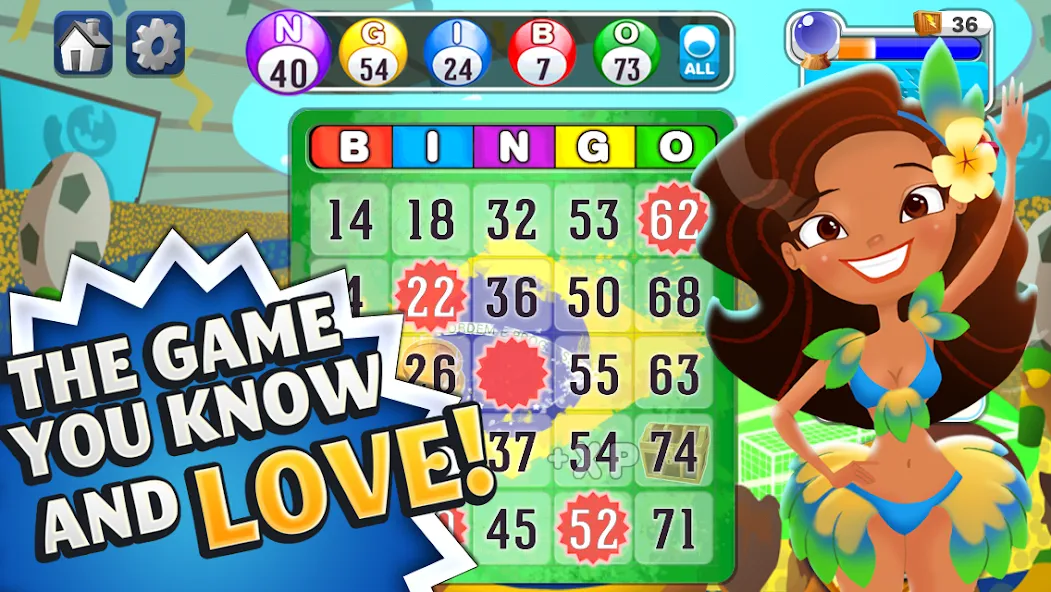 Bingo™: World Games  [МОД Много монет] Screenshot 1