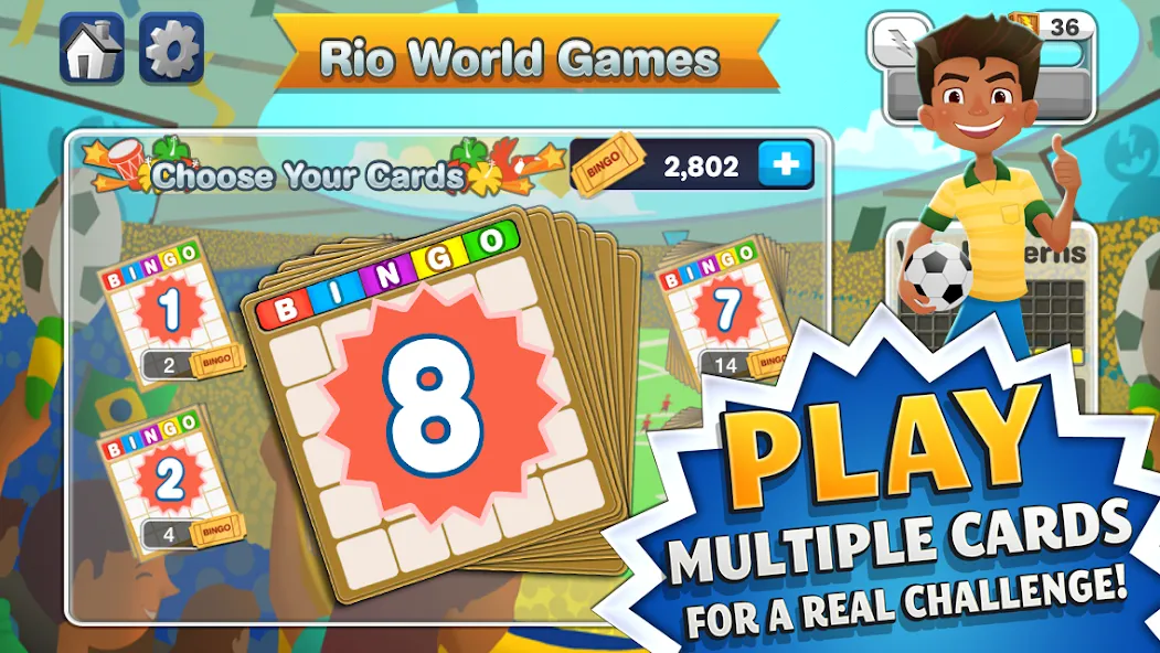 Bingo™: World Games  [МОД Много монет] Screenshot 3