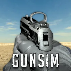 Скачать взломанную GUNSIM - 3D FPS Shooting Guns (ГУНСИМ)  [МОД Меню] - стабильная версия apk на Андроид