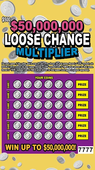 Scratch Off Lottery Scratchers  [МОД Меню] Screenshot 2