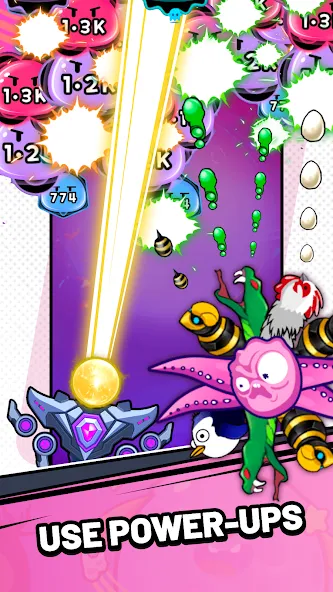 Slime Boom - Kick Slime (Слайм Бум)  [МОД Unlimited Money] Screenshot 1