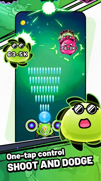 Slime Boom - Kick Slime (Слайм Бум)  [МОД Unlimited Money] Screenshot 2