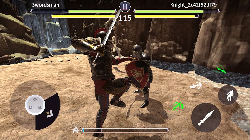 Knights Fight 2: New Blood (На русский язык это будет Найтс Файт 2)  [МОД Бесконечные монеты] Screenshot 4