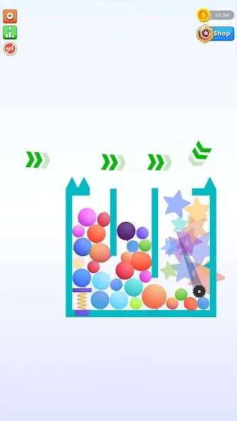 Bounce and pop - Puff Balloon  [МОД Mega Pack] Screenshot 2