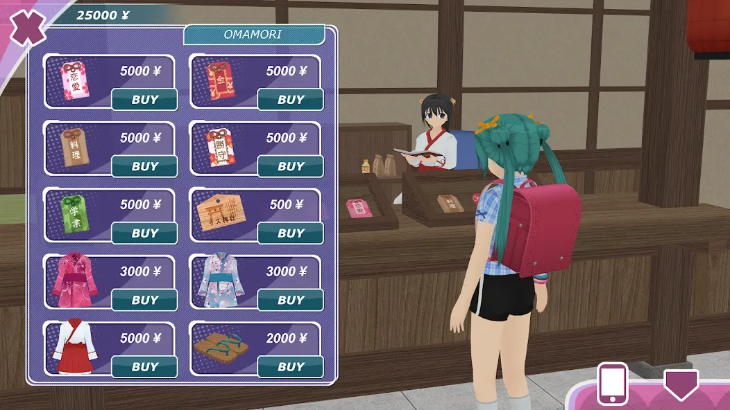 Shoujo City 3D (Шодзо Сити 3D)  [МОД Menu] Screenshot 2