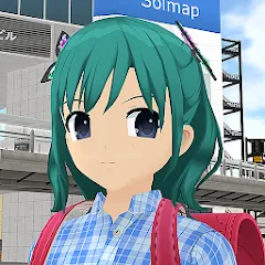 Взломанная Shoujo City 3D (Шодзо Сити 3D)  [МОД Menu] - последняя версия apk на Андроид