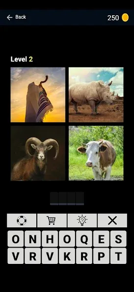 Puzzle: 4 pics 1 word offline  [МОД Бесконечные деньги] Screenshot 5