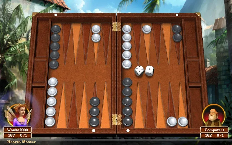 Hardwood Backgammon (Хардвуд Бэкгаммон)  [МОД Unlocked] Screenshot 1