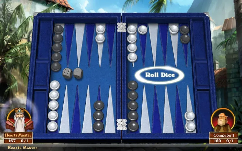 Hardwood Backgammon (Хардвуд Бэкгаммон)  [МОД Unlocked] Screenshot 3