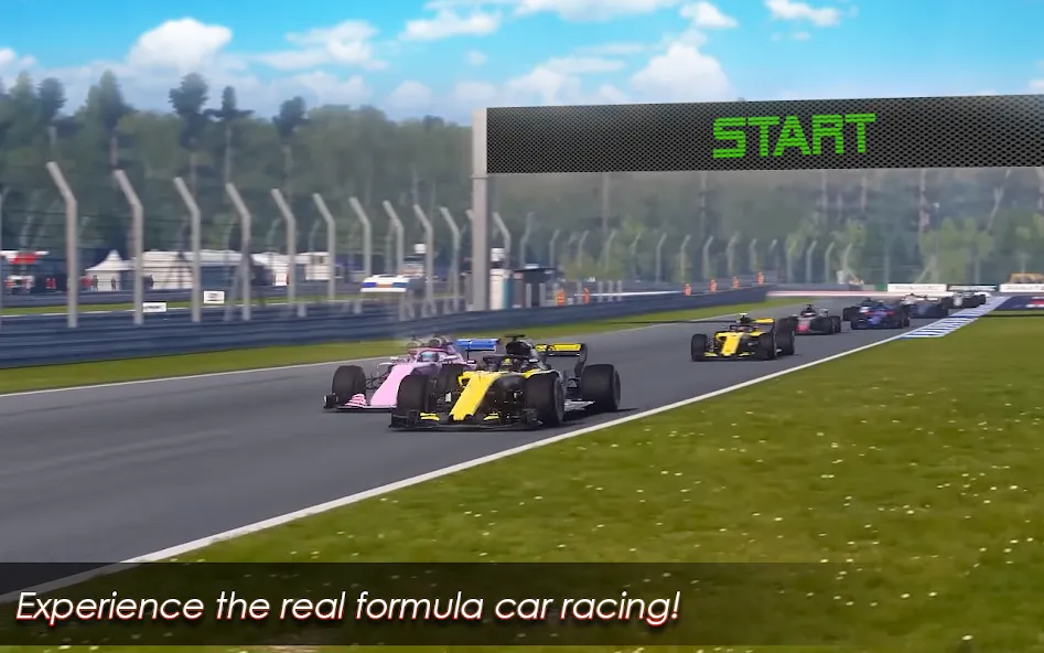 Formula car racing Real car (Формула гонок на автомобилях Реальный автомобиль)  [МОД Меню] Screenshot 4