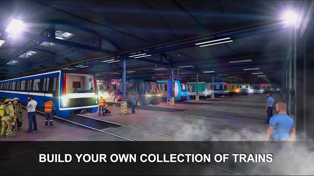 Subway Simulator 3D  [МОД Бесконечные деньги] Screenshot 3