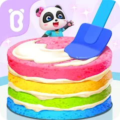 Взломанная Little Panda's Cake Shop  [МОД Много монет] - стабильная версия apk на Андроид