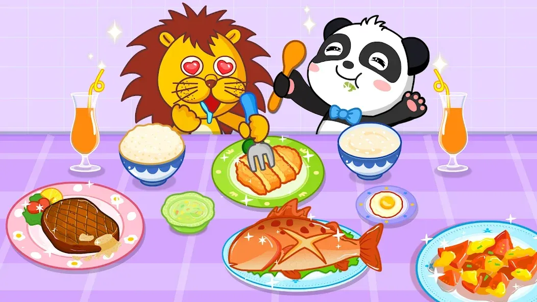 My Baby Panda Chef  [МОД Все открыто] Screenshot 5