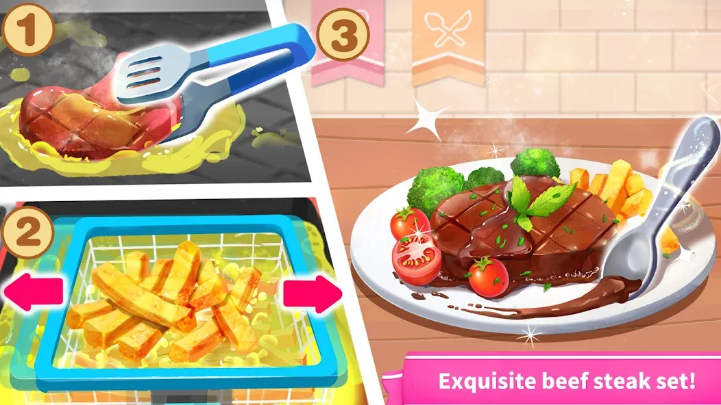 Little Panda's World Recipes  [МОД Mega Pack] Screenshot 2