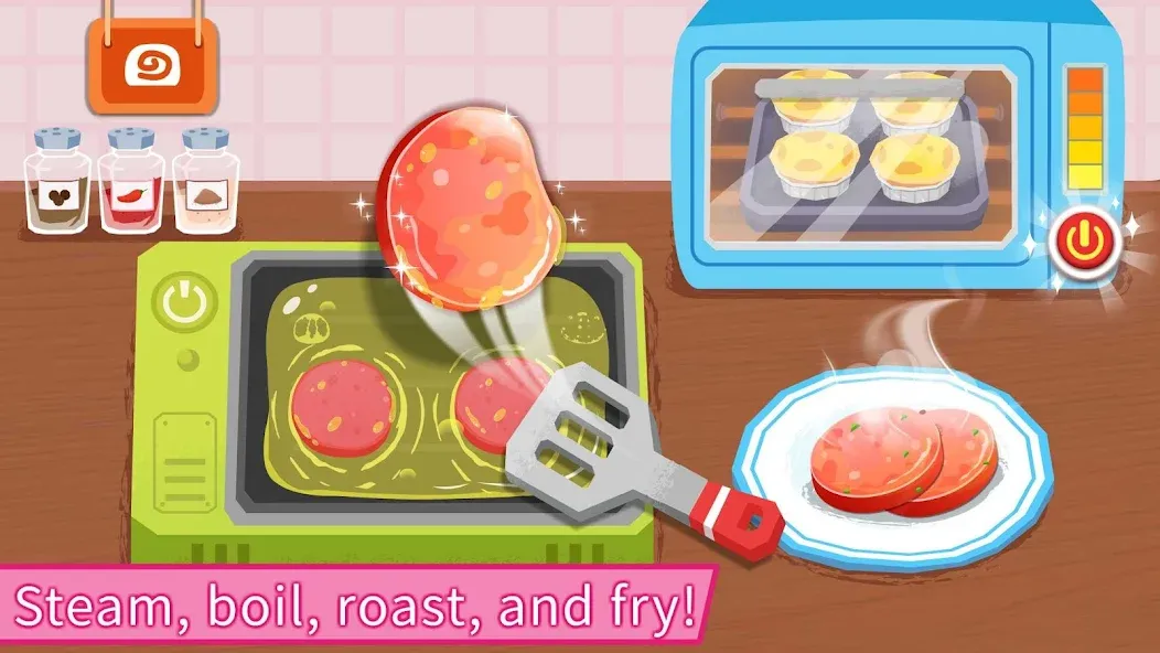 Baby Panda's Breakfast Cooking  [МОД Меню] Screenshot 3