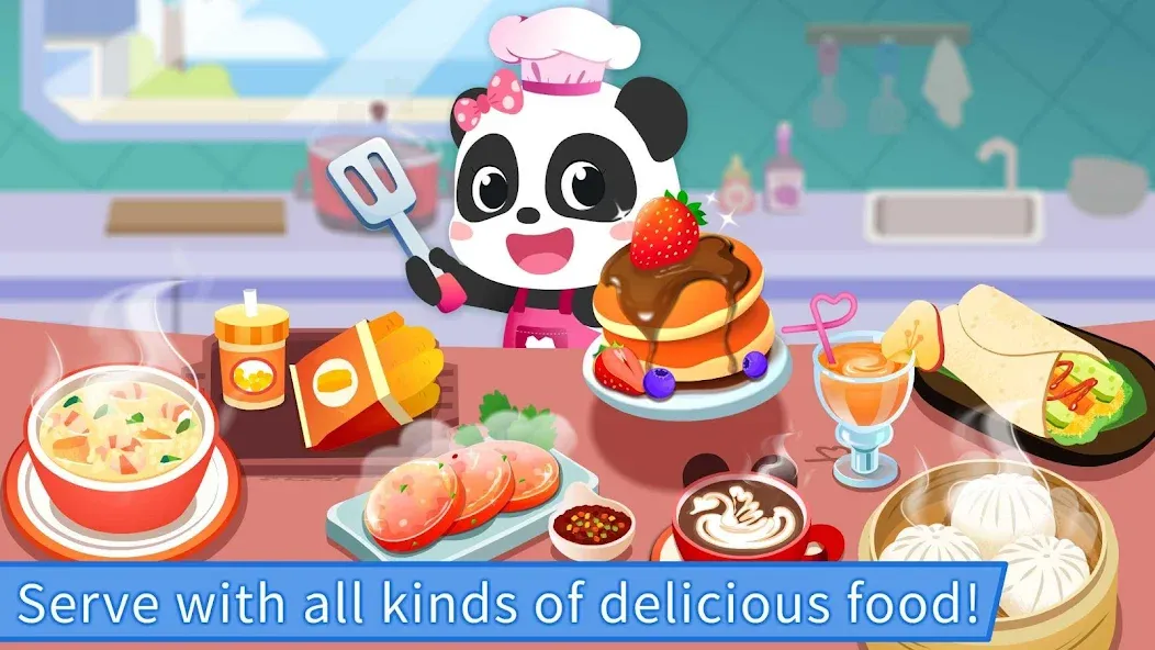 Baby Panda's Breakfast Cooking  [МОД Меню] Screenshot 5