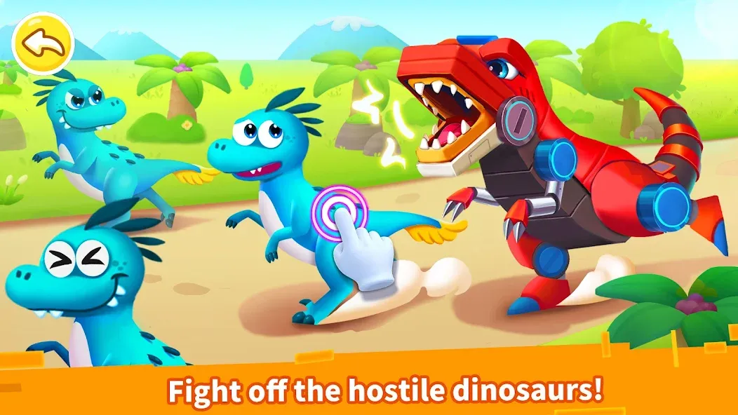 Little Panda: Dinosaur Care  [МОД Много монет] Screenshot 4