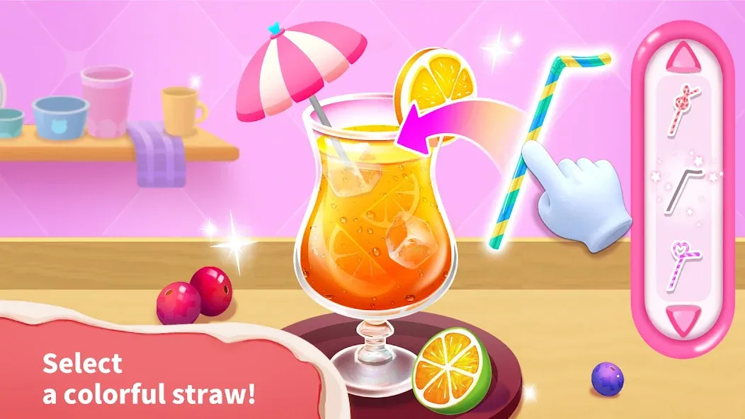 Baby Panda’s Ice Cream Shop  [МОД Бесконечные монеты] Screenshot 5