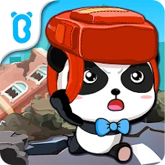 Взломанная Baby Panda Earthquake Safety 1  [МОД Меню] - стабильная версия apk на Андроид