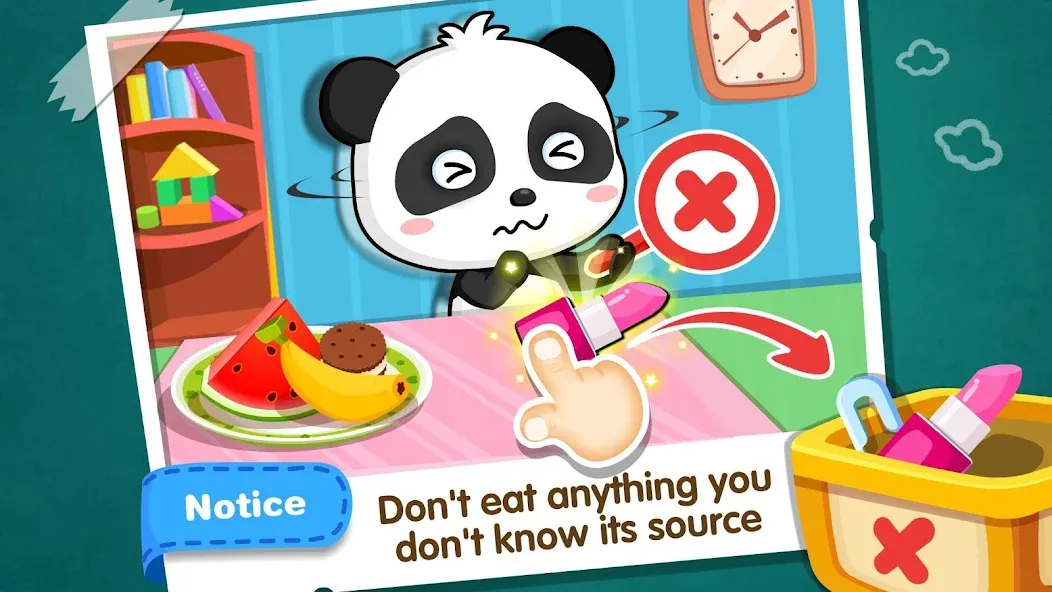 Baby Panda Home Safety  [МОД Unlimited Money] Screenshot 2