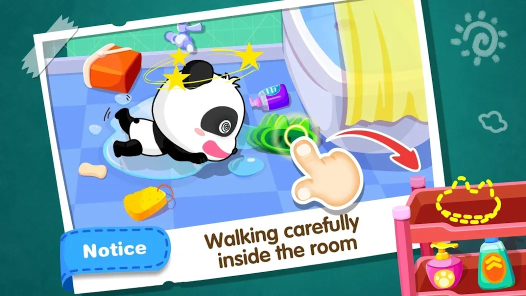 Baby Panda Home Safety  [МОД Unlimited Money] Screenshot 4