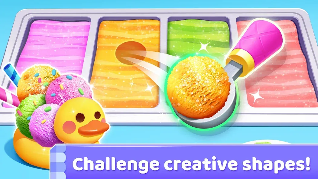 Little Panda's Ice Cream Games  [МОД Много монет] Screenshot 5