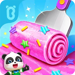 Скачать взлом Little Panda's Ice Cream Games  [МОД Много монет] - полная версия apk на Андроид