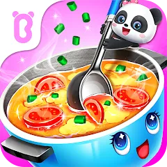 Взломанная Baby Panda's Kitchen Party  [МОД Бесконечные деньги] - полная версия apk на Андроид