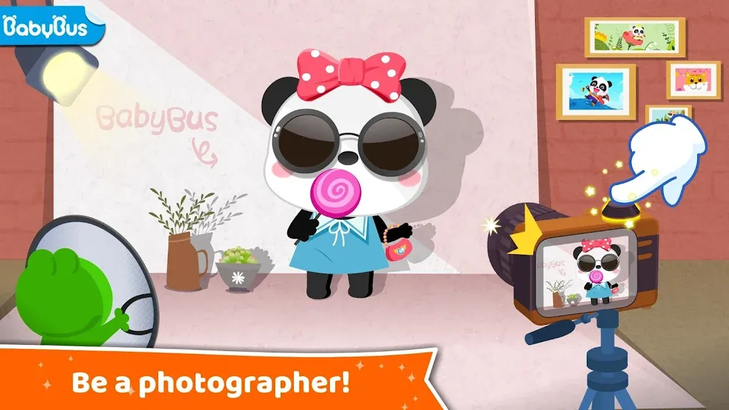 Baby Panda's Dream Job  [МОД Бесконечные монеты] Screenshot 1