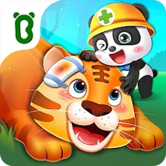 Скачать взломанную Baby Panda: Care for animals  [МОД Все открыто] - стабильная версия apk на Андроид