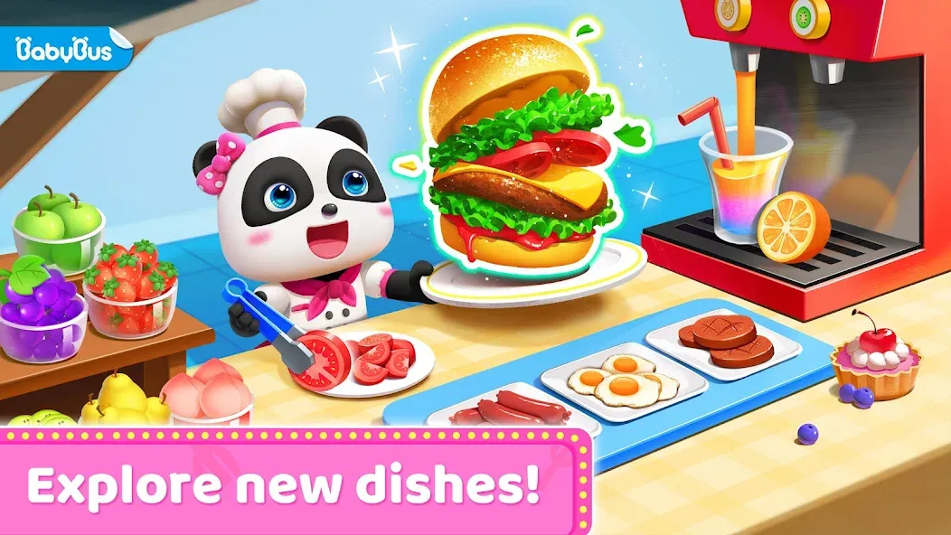 Little Panda's Restaurant  [МОД Много монет] Screenshot 1