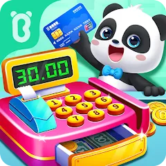 Взлом Baby Panda's Supermarket  [МОД Все открыто] - стабильная версия apk на Андроид