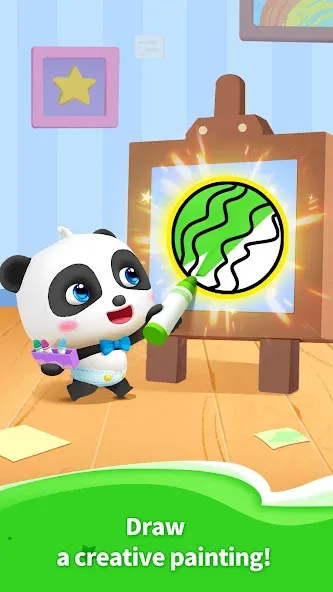 Talking Baby Panda-Virtual Pet  [МОД Много монет] Screenshot 5