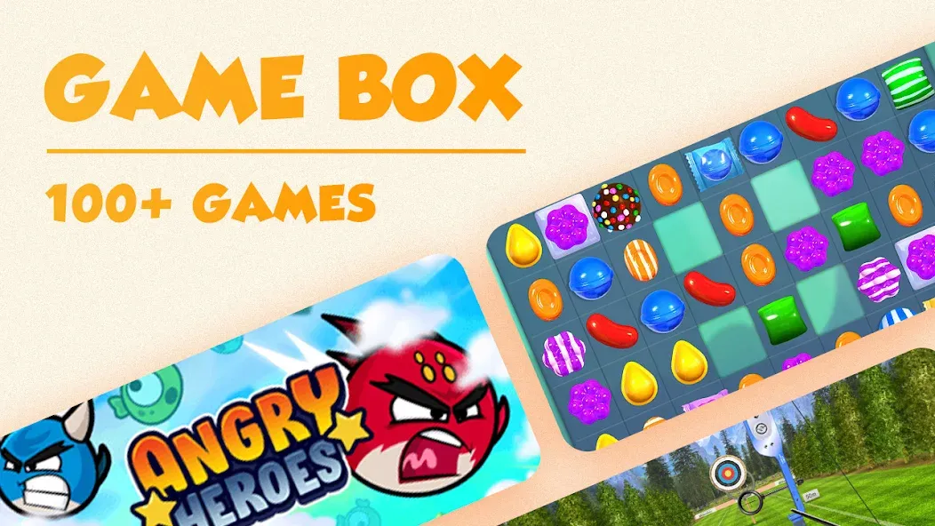 Game Box - 100+ Games (Гейм Бокс)  [МОД Unlocked] Screenshot 1