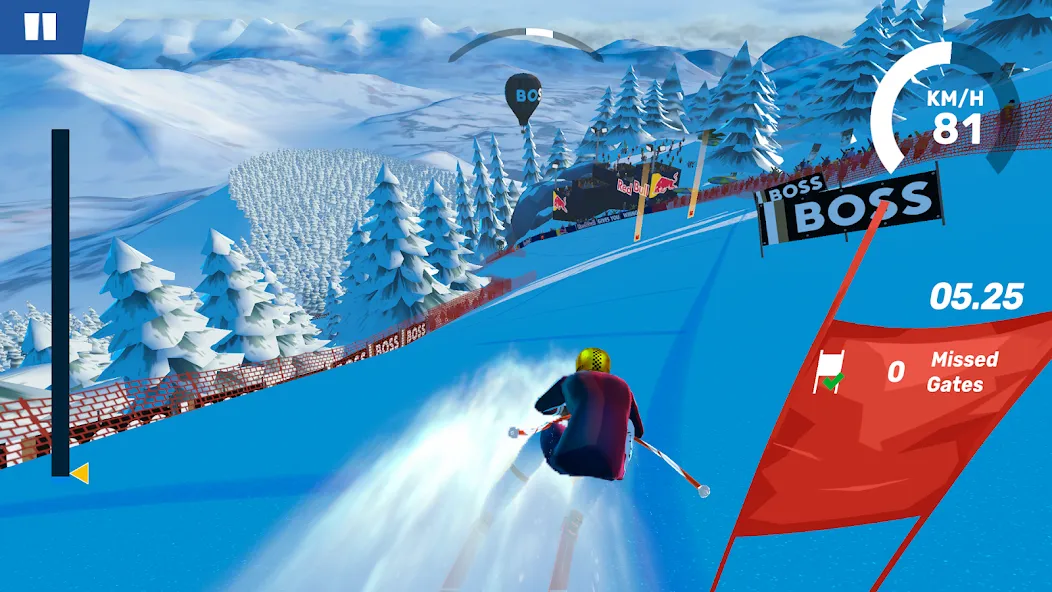 Ski Challenge (Ски Челлендж)  [МОД Бесконечные деньги] Screenshot 2