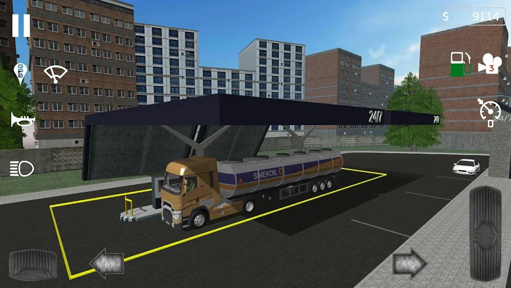 Cargo Transport Simulator (Карго Транспорт Симулятор)  [МОД Бесконечные деньги] Screenshot 5