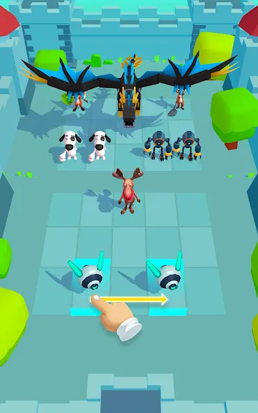 Animal Merge - Evolution Games (Анимал Мерж)  [МОД Все открыто] Screenshot 4