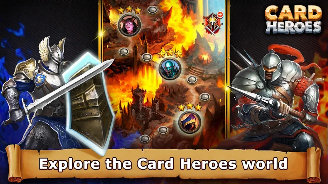 Card Heroes: TCG/CCG deck Wars (Кард Хироес)  [МОД Все открыто] Screenshot 3