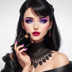 Взломанная Fashion Makeover Stylist Game  [МОД Все открыто] - полная версия apk на Андроид