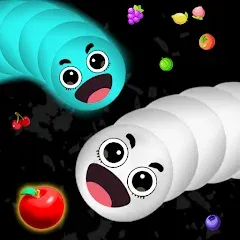 Взломанная Snake War™ Hungry Worm.io Game (Снейк Вар)  [МОД Mega Pack] - полная версия apk на Андроид