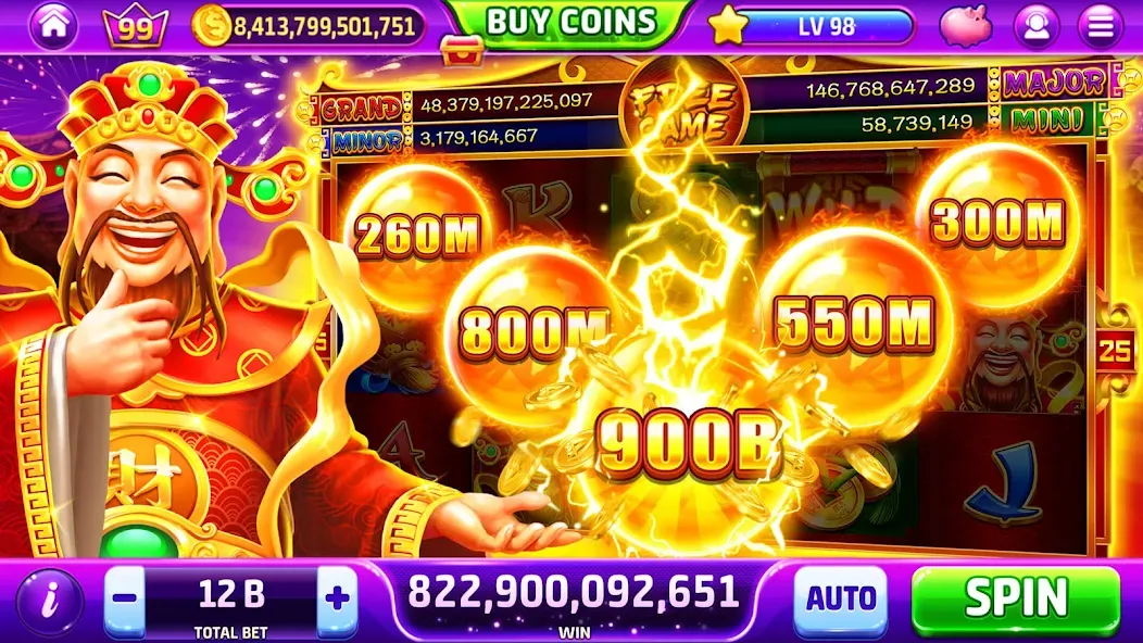 Golden Casino - Slots Games (Голден Казино)  [МОД Menu] Screenshot 1