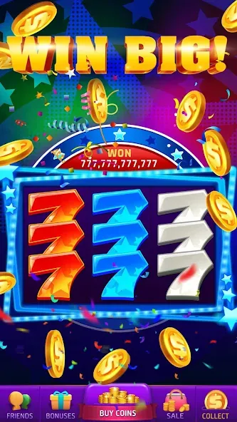 777 Casino – vegas slots games (Казино)  [МОД Menu] Screenshot 2