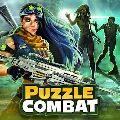 Скачать взлом Puzzle Combat: Match-3 RPG (Пазл Комбат)  [МОД Много монет] - полная версия apk на Андроид