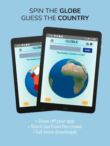 Globle - Country Guess Game (Глоубл)  [МОД Много монет] Screenshot 5